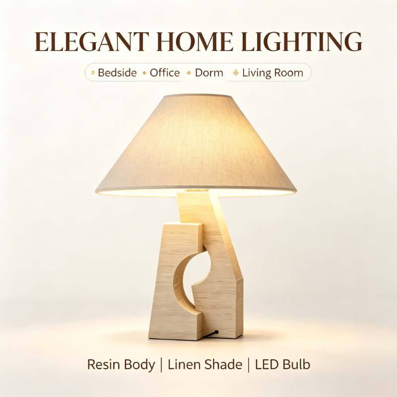 Resin Art Dining Table - French Resin Bedroom Beside Lamps Art