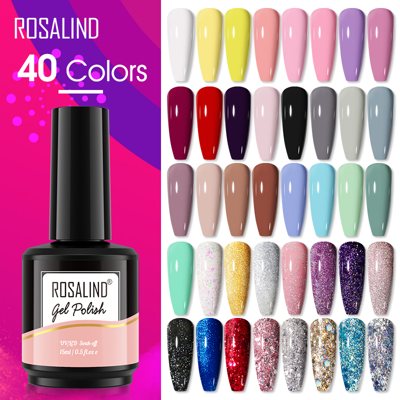 Resin Art Varnish - ROSALIND 15ML Lấp Lánh Gel Móng