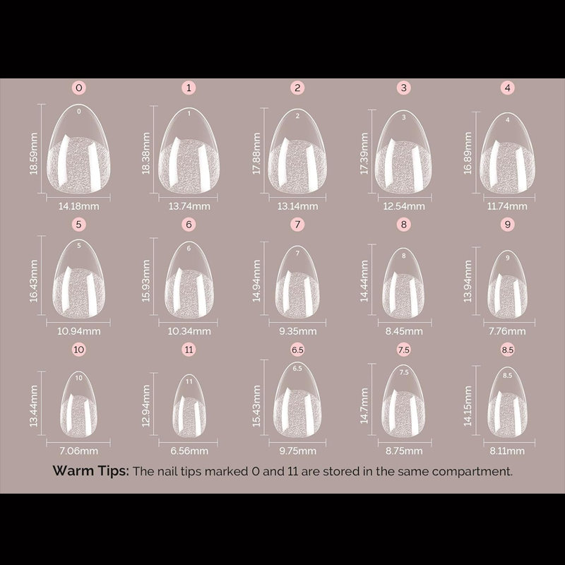 Ultra-Short Almond-Shaped X-St - đánh giá và giá Resin Art Use