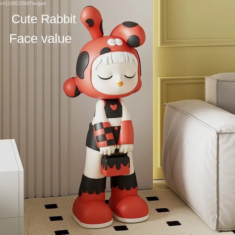 Art Cartoon Girl Statue Indoor - đánh giá và giá Resin Art Store