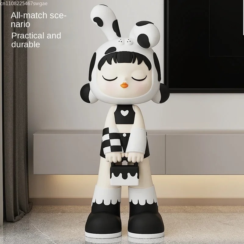 Art Cartoon Girl Statue Indoor - đánh giá và giá Resin Art Store