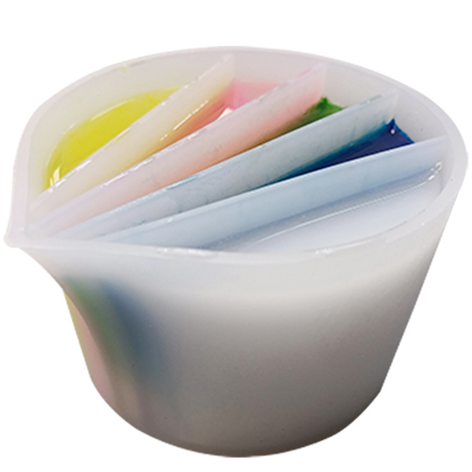 Silicone Split Mixing Cups wit - đánh giá và giá Resin Art Pouring