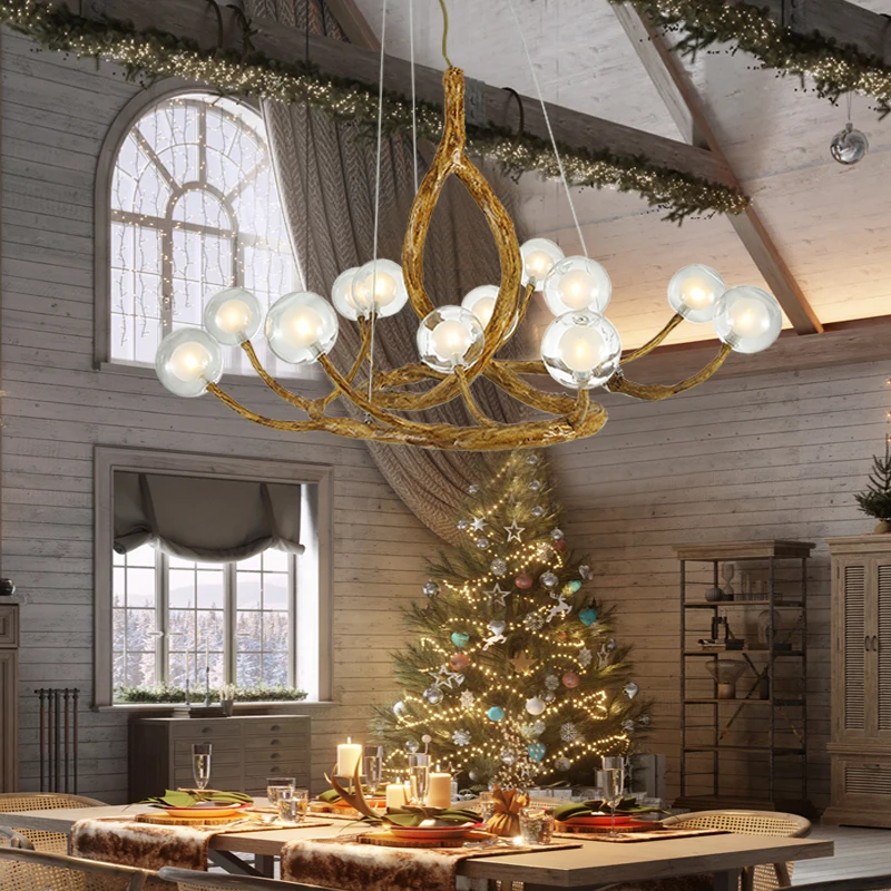 2025 Tree Branch Chandelier Lu - đánh giá và giá Resin Art Dining Table