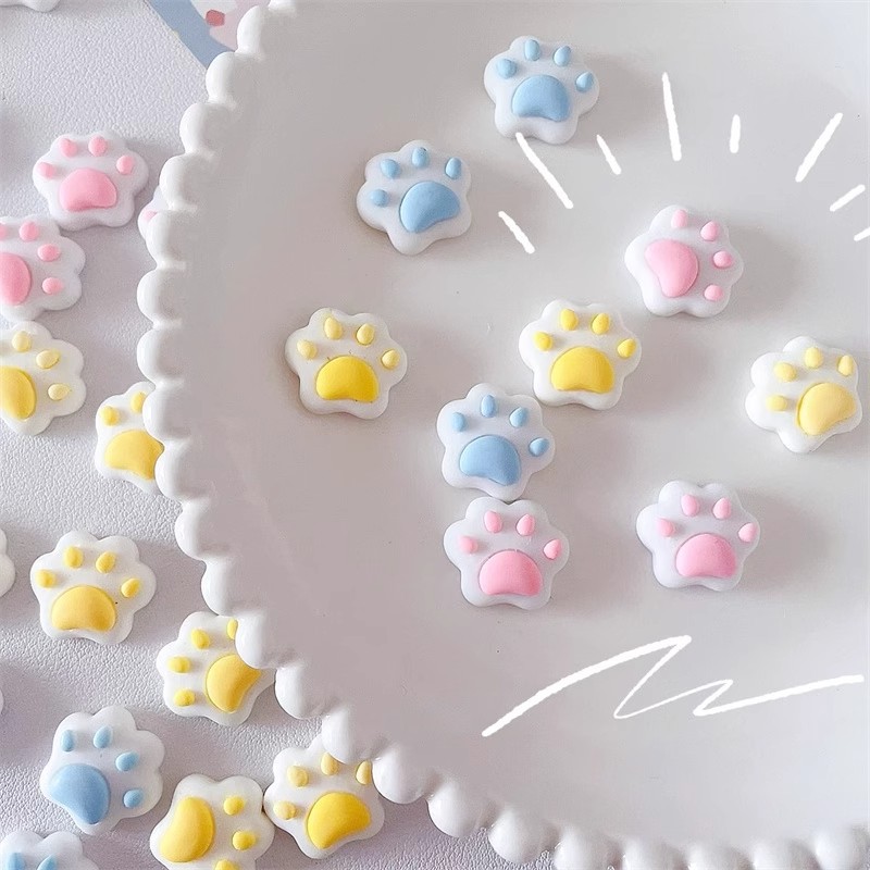 30pc Cute Cat Paw Mini Accesso - đánh giá và giá Resin Art Use