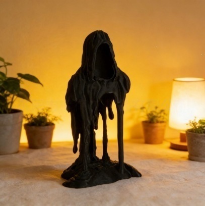 Creative Melting Death Statue  - đánh giá và giá Resin Art Use