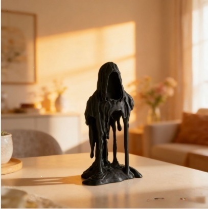 Creative Melting Death Statue  - đánh giá và giá Resin Art Use
