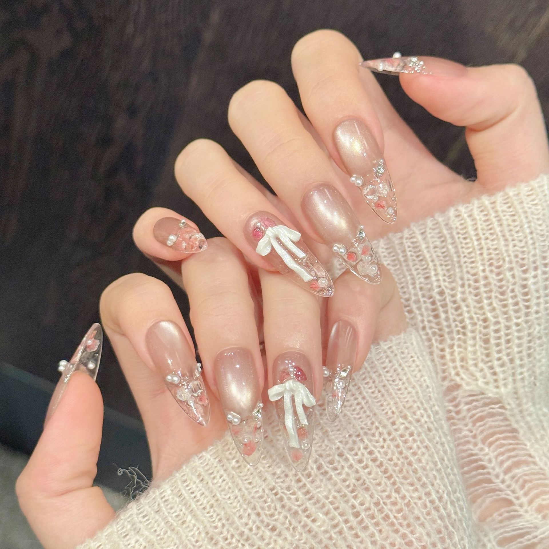 10pcs Pure Hand Pressed Long O - đánh giá và giá Resin Art Use