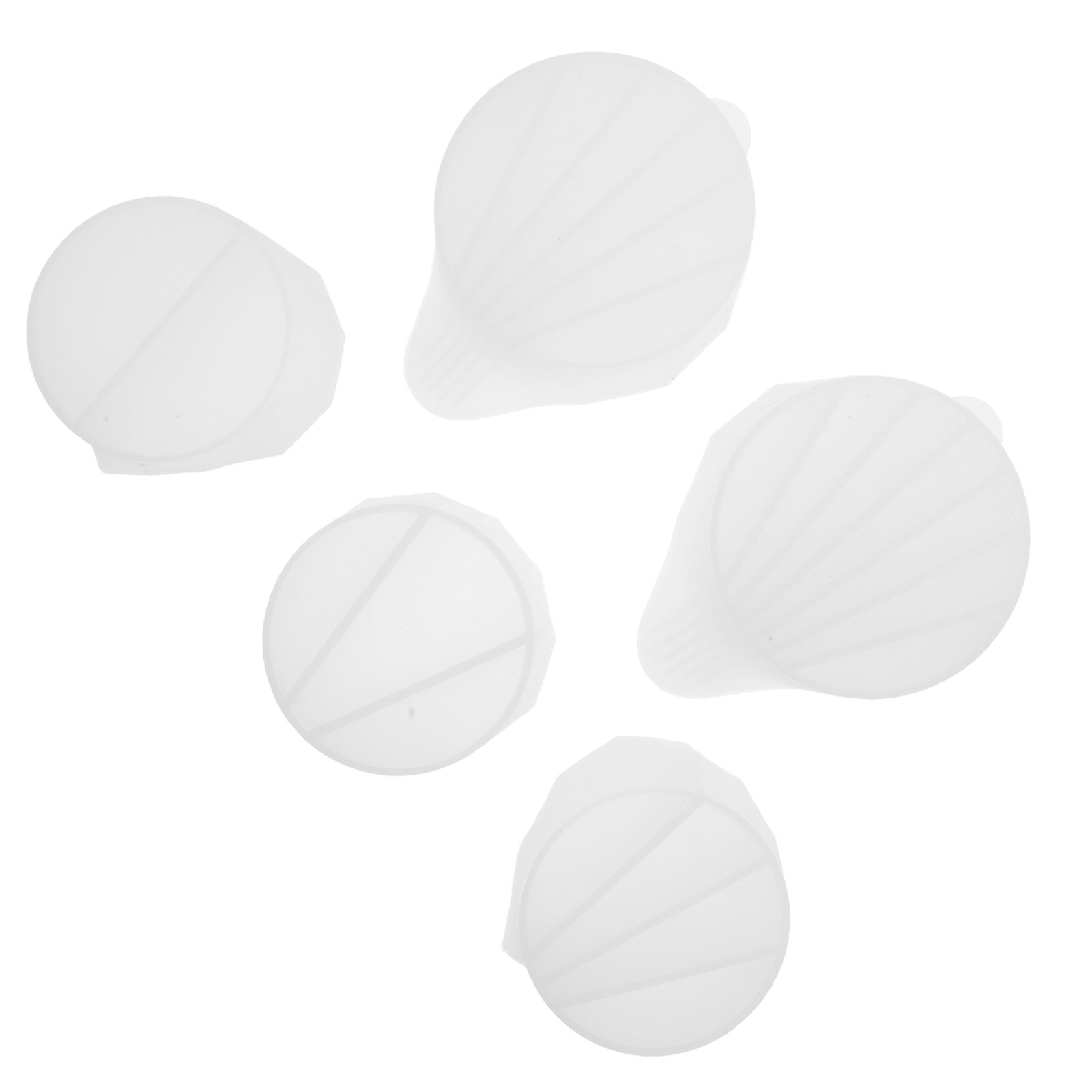 5Pcs Silicone Divided Resin Mi - đánh giá và giá Resin Art Pouring