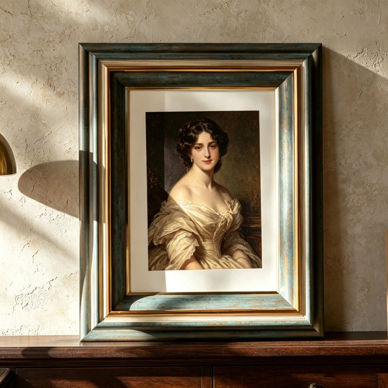 Vintage Picture Frame A4 6‑10  - đánh giá và giá Resin Art Use