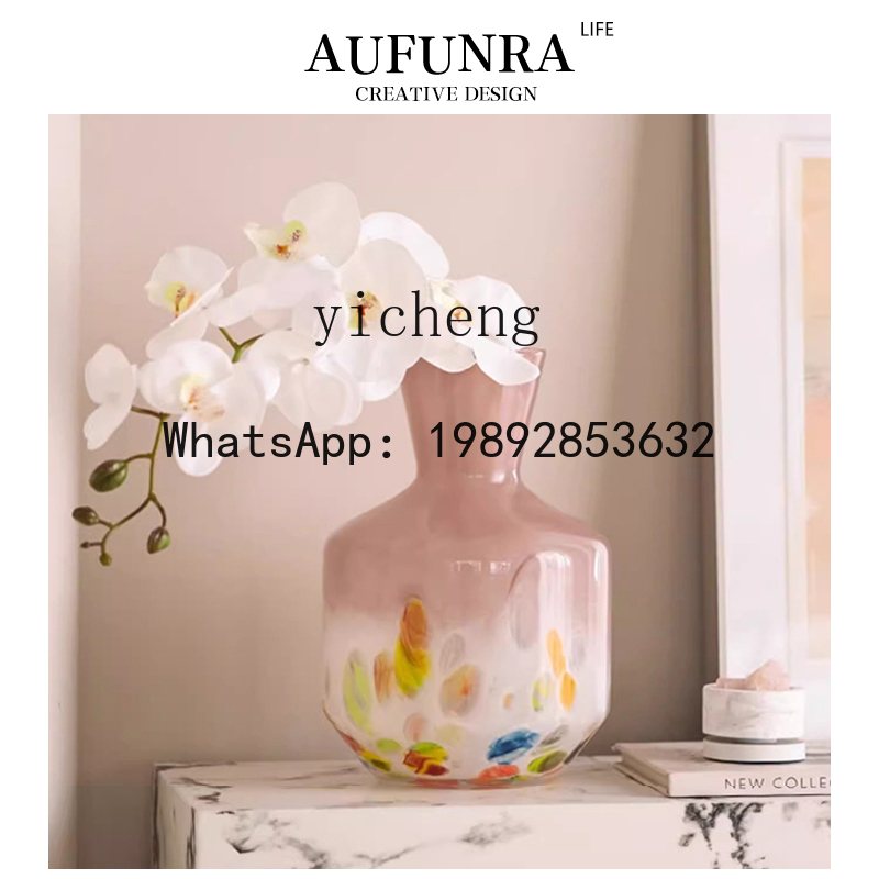 FY vase glass ornament living  - đánh giá và giá Resin Art Dining Table