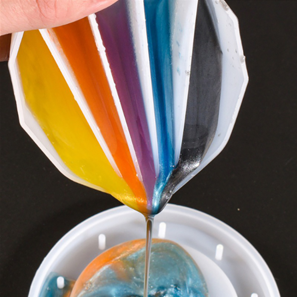 2/3/4/5 Grids Silicone Split C - đánh giá và giá Resin Art Pouring
