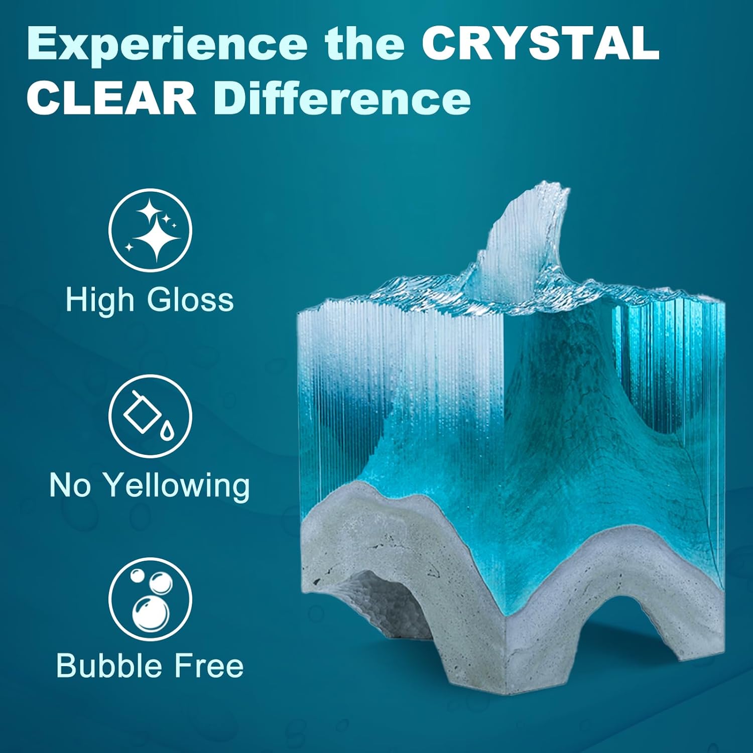 Deep Pour Epoxy Resin Clear Ep - đánh giá và giá Resin Art Pouring
