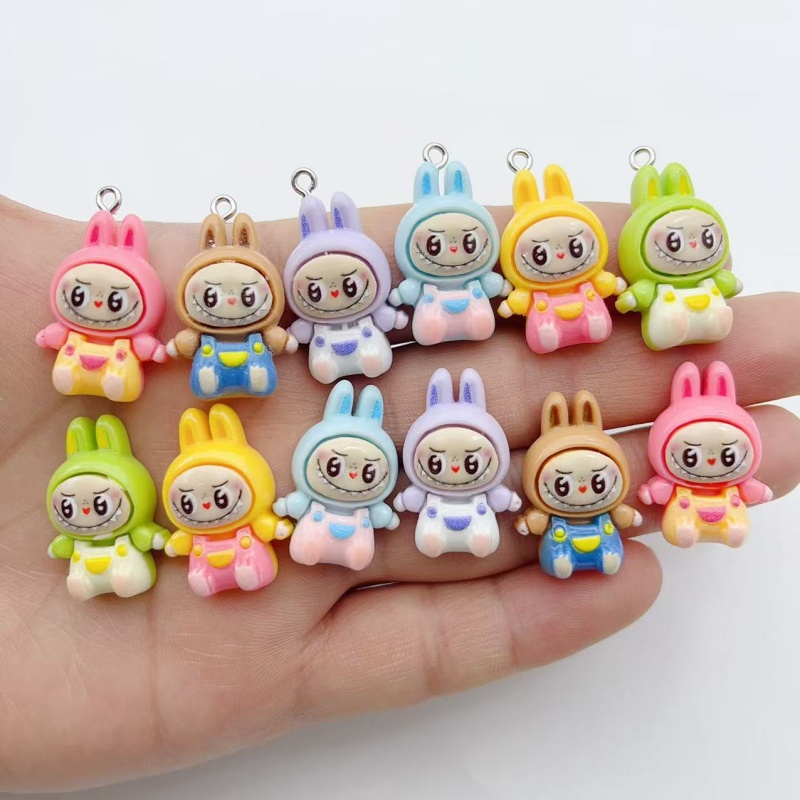 10Pcs Kawaii Rabbit Strawberry - đánh giá và giá Resin Art Store