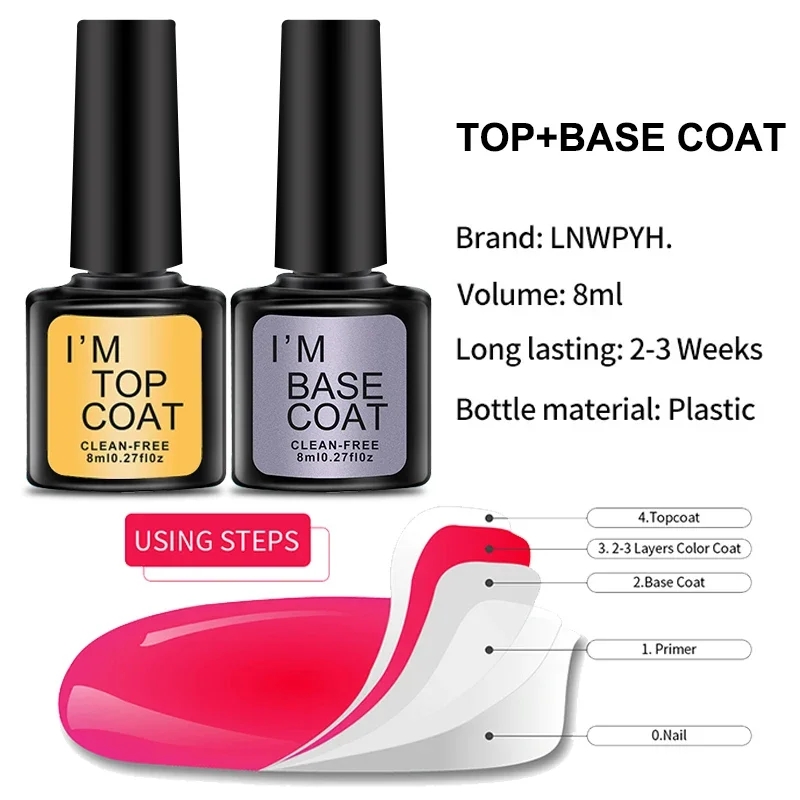 4 Pcs/Set Top Coat And Base Co - đánh giá và giá Resin Art Use