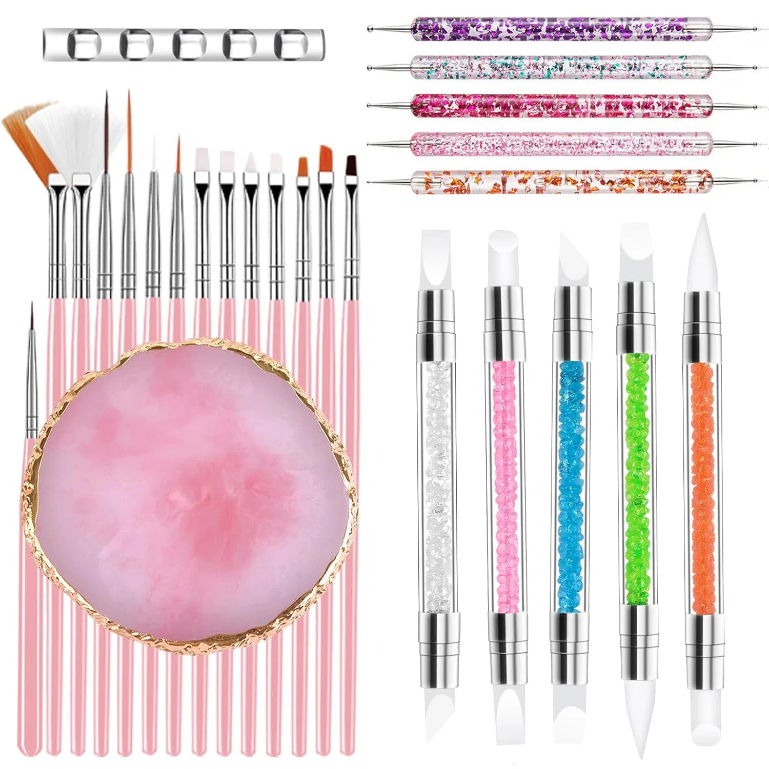 🎨Beginner Nail Art DIY Kit wit - đánh giá và giá Resin Art Use