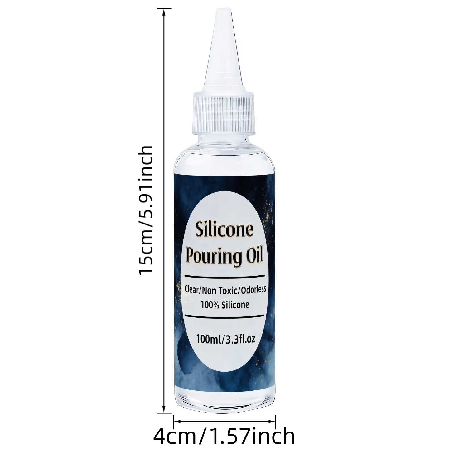3.3oz/6.76oz silicone Pouring  - đánh giá và giá Resin Art Pouring